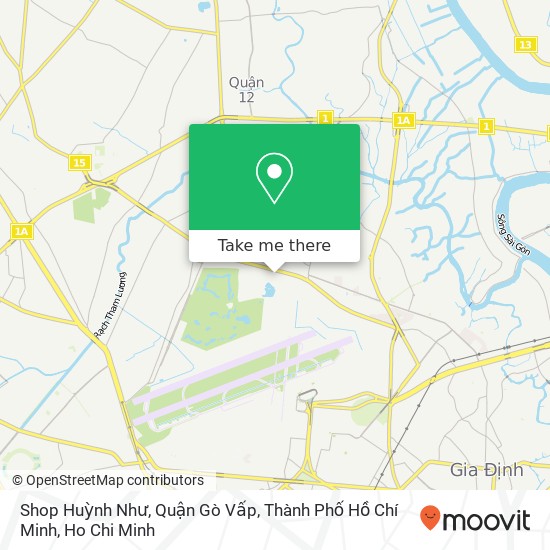 Shop Huỳnh Như, Quận Gò Vấp, Thành Phố Hồ Chí Minh map