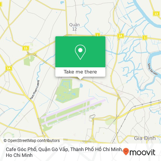 Cafe Góc Phố, Quận Gò Vấp, Thành Phố Hồ Chí Minh map