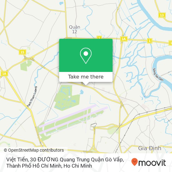 Việt Tiến, 30 ĐƯỜNG Quang Trung Quận Gò Vấp, Thành Phố Hồ Chí Minh map