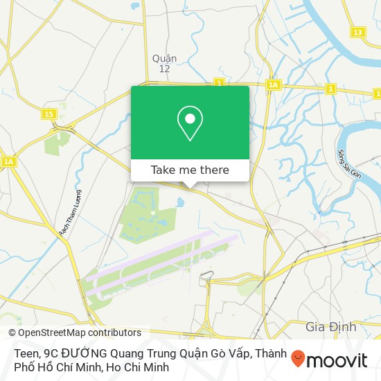Teen, 9C ĐƯỜNG Quang Trung Quận Gò Vấp, Thành Phố Hồ Chí Minh map