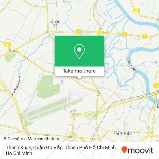 Thanh Xuân, Quận Gò Vấp, Thành Phố Hồ Chí Minh map