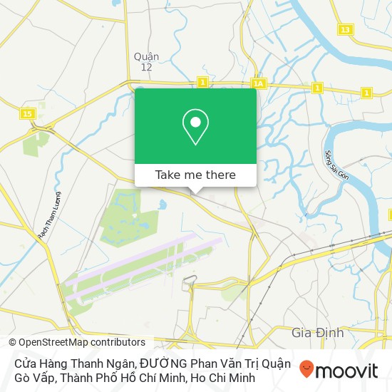 Cửa Hàng Thanh Ngân, ĐƯỜNG Phan Văn Trị Quận Gò Vấp, Thành Phố Hồ Chí Minh map