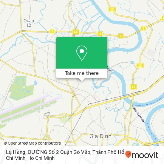 Lệ Hằng, ĐƯỜNG Số 2 Quận Gò Vấp, Thành Phố Hồ Chí Minh map