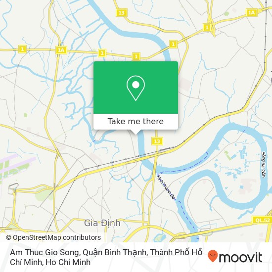Am Thuc Gio Song, Quận Bình Thạnh, Thành Phố Hồ Chí Minh map
