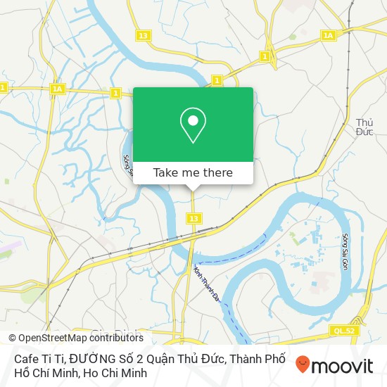 Cafe Ti Ti, ĐƯỜNG Số 2 Quận Thủ Đức, Thành Phố Hồ Chí Minh map