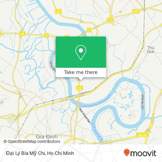 Đại Lý Bia Mỹ Chi map