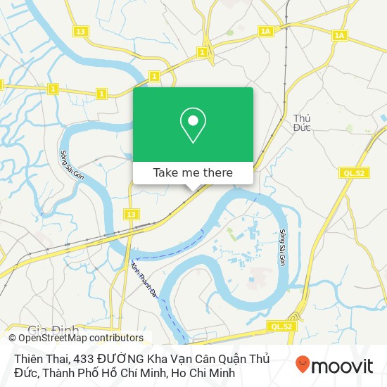 Thiên Thai, 433 ĐƯỜNG Kha Vạn Cân Quận Thủ Đức, Thành Phố Hồ Chí Minh map
