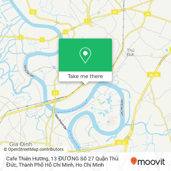 Cafe Thiên Hương, 13 ĐƯỜNG Số 27 Quận Thủ Đức, Thành Phố Hồ Chí Minh map