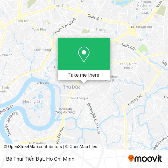 Bê Thui Tiến Đạt map