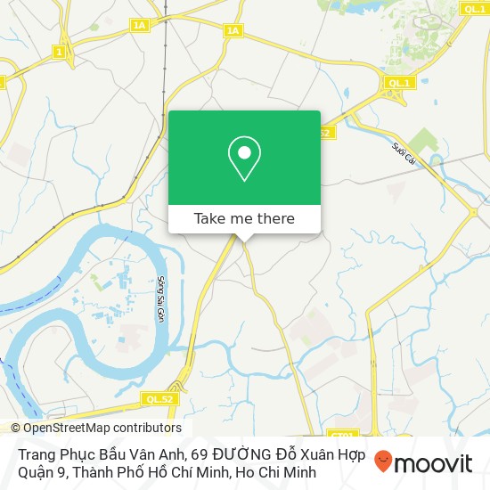 Trang Phục Bầu Vân Anh, 69 ĐƯỜNG Đỗ Xuân Hợp Quận 9, Thành Phố Hồ Chí Minh map