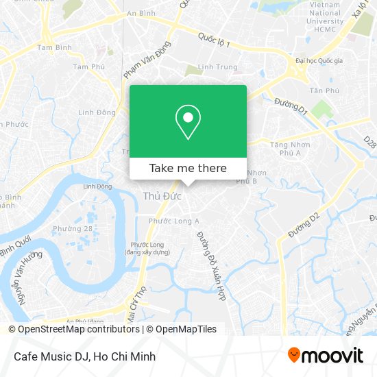 Cafe Music DJ map