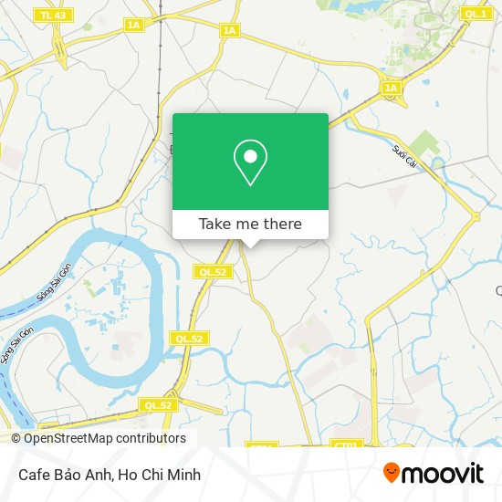 Cafe Bảo Anh map