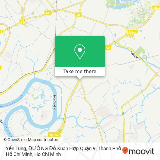 Yến Tùng, ĐƯỜNG Đỗ Xuân Hợp Quận 9, Thành Phố Hồ Chí Minh map