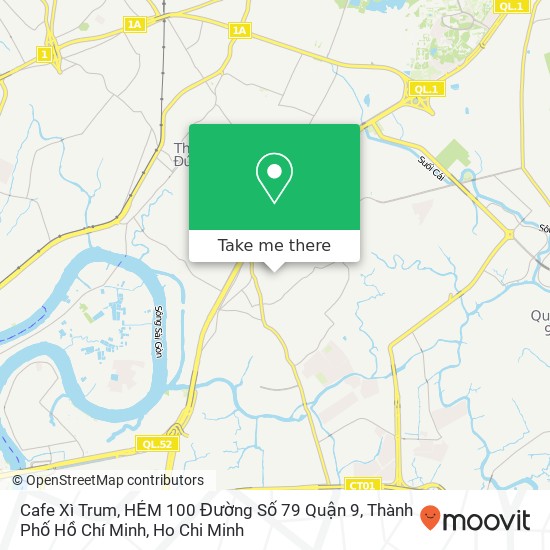 Cafe Xì Trum, HẺM 100 Đường Số 79 Quận 9, Thành Phố Hồ Chí Minh map