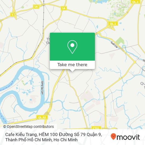 Cafe Kiều Trang, HẺM 100 Đường Số 79 Quận 9, Thành Phố Hồ Chí Minh map