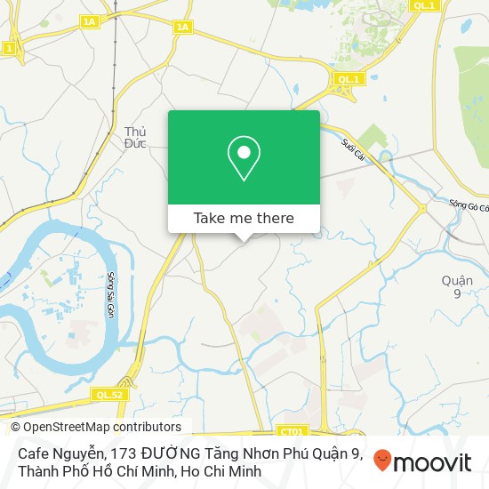 Cafe Nguyễn, 173 ĐƯỜNG Tăng Nhơn Phú Quận 9, Thành Phố Hồ Chí Minh map