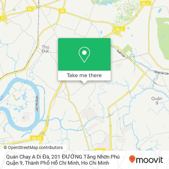 Quán Chay A Di Đà, 201 ĐƯỜNG Tăng Nhơn Phú Quận 9, Thành Phố Hồ Chí Minh map