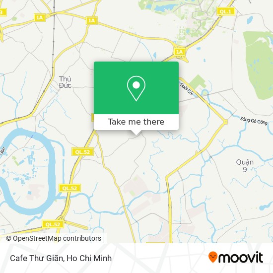 Cafe Thư Giãn map