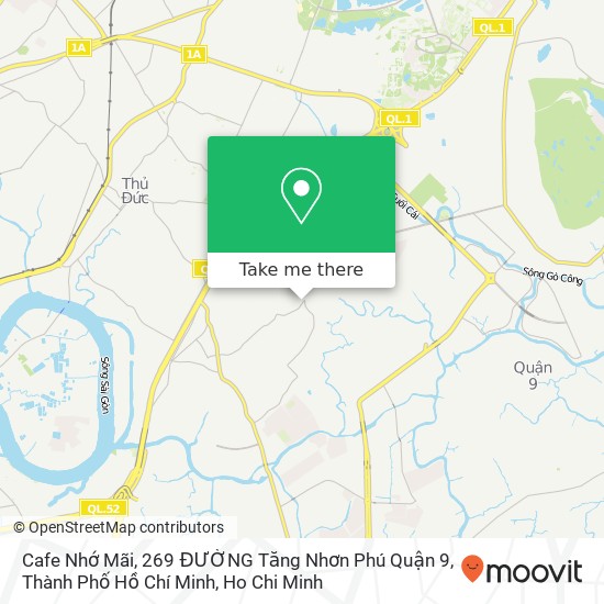 Cafe Nhớ Mãi, 269 ĐƯỜNG Tăng Nhơn Phú Quận 9, Thành Phố Hồ Chí Minh map