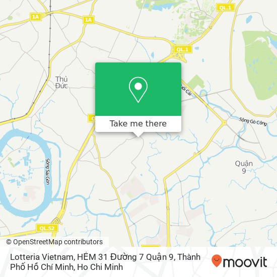 Lotteria Vietnam, HẺM 31 Đường 7 Quận 9, Thành Phố Hồ Chí Minh map