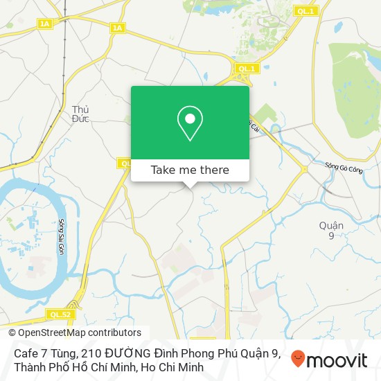 Cafe 7 Tùng, 210 ĐƯỜNG Đình Phong Phú Quận 9, Thành Phố Hồ Chí Minh map
