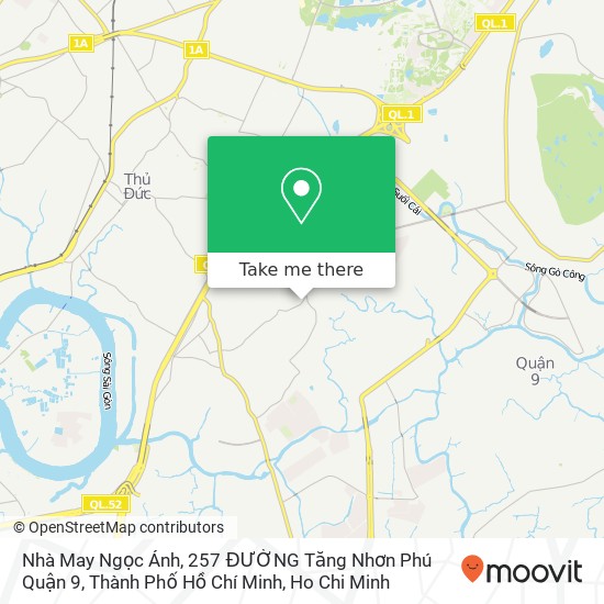 Nhà May Ngọc Ánh, 257 ĐƯỜNG Tăng Nhơn Phú Quận 9, Thành Phố Hồ Chí Minh map
