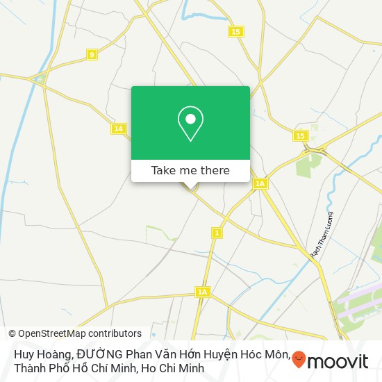Huy Hoàng, ĐƯỜNG Phan Văn Hớn Huyện Hóc Môn, Thành Phố Hồ Chí Minh map