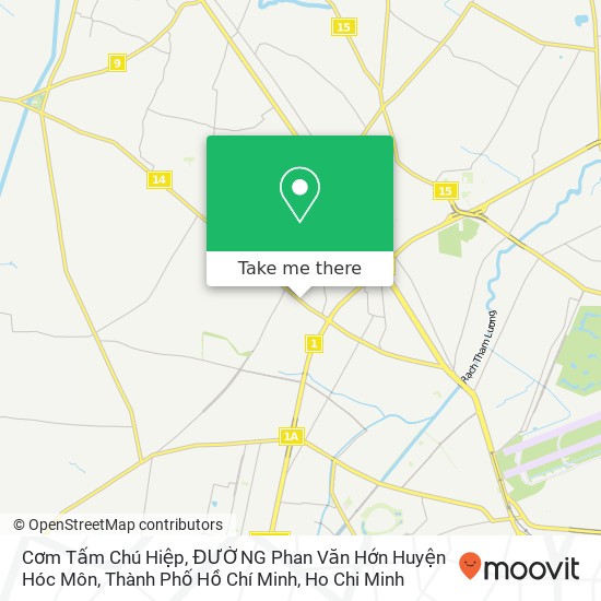Cơm Tấm Chú Hiệp, ĐƯỜNG Phan Văn Hớn Huyện Hóc Môn, Thành Phố Hồ Chí Minh map
