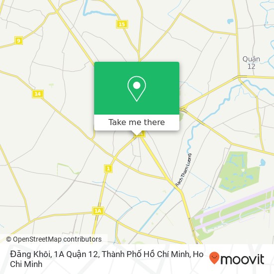 Đăng Khôi, 1A Quận 12, Thành Phố Hồ Chí Minh map