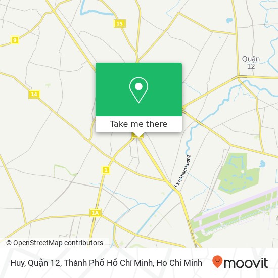 Huy, Quận 12, Thành Phố Hồ Chí Minh map