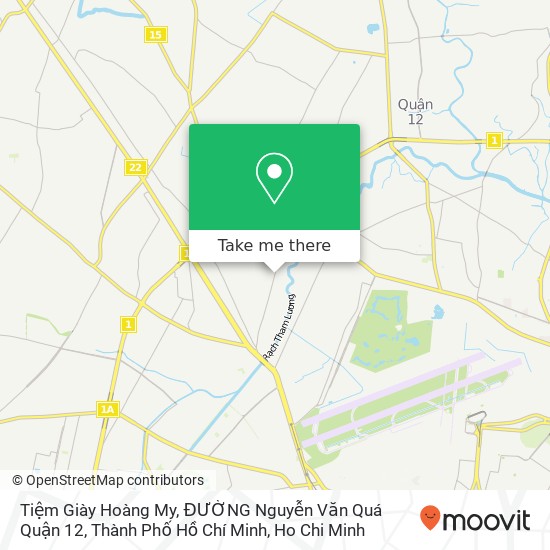 Tiệm Giày Hoàng My, ĐƯỜNG Nguyễn Văn Quá Quận 12, Thành Phố Hồ Chí Minh map