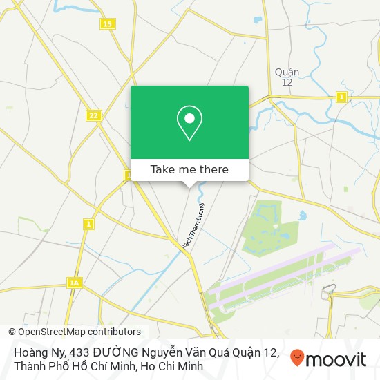 Hoàng Ny, 433 ĐƯỜNG Nguyễn Văn Quá Quận 12, Thành Phố Hồ Chí Minh map