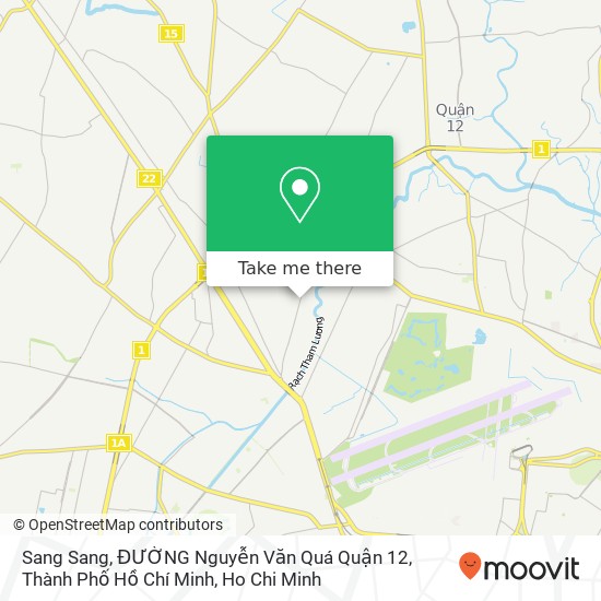 Sang Sang, ĐƯỜNG Nguyễn Văn Quá Quận 12, Thành Phố Hồ Chí Minh map