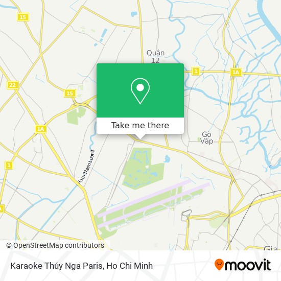 Karaoke Thúy Nga Paris map