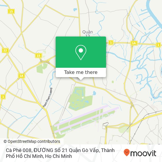 Cà Phê 008, ĐƯỜNG Số 21 Quận Gò Vấp, Thành Phố Hồ Chí Minh map