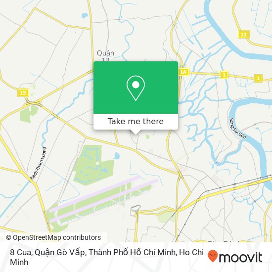 8 Cua, Quận Gò Vấp, Thành Phố Hồ Chí Minh map