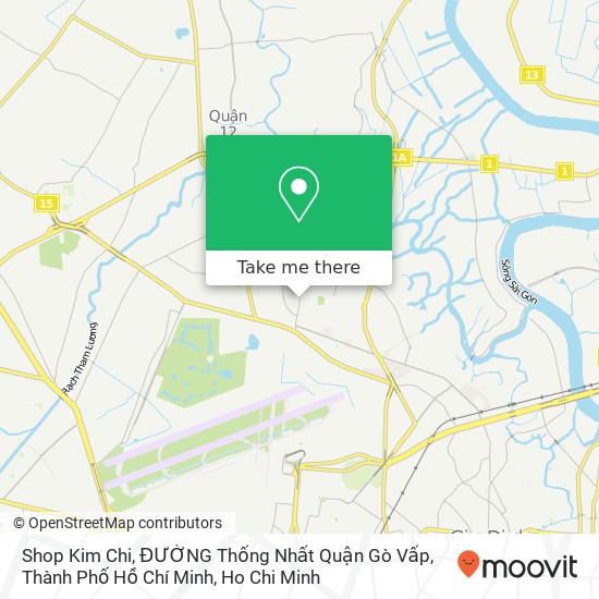 Shop Kim Chi, ĐƯỜNG Thống Nhất Quận Gò Vấp, Thành Phố Hồ Chí Minh map