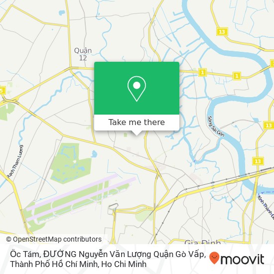 Ốc Tám, ĐƯỜNG Nguyễn Văn Lượng Quận Gò Vấp, Thành Phố Hồ Chí Minh map