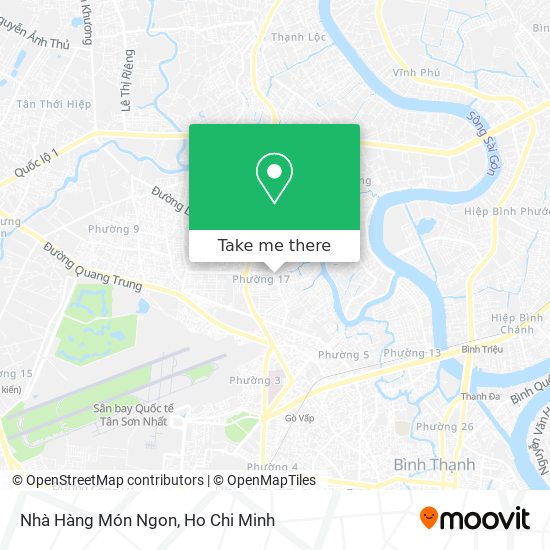 Nhà Hàng Món Ngon map