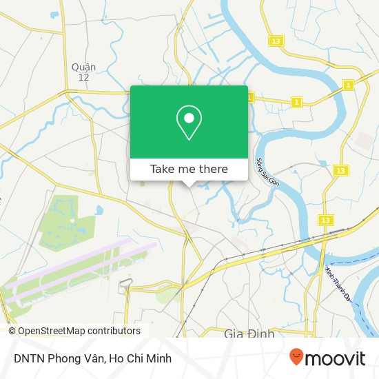 DNTN Phong Vân map