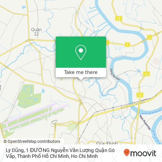 Lý Dũng, 1 ĐƯỜNG Nguyễn Văn Lượng Quận Gò Vấp, Thành Phố Hồ Chí Minh map