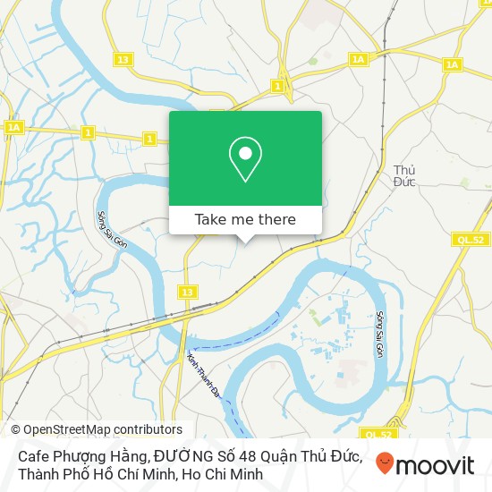 Cafe Phượng Hằng, ĐƯỜNG Số 48 Quận Thủ Đức, Thành Phố Hồ Chí Minh map