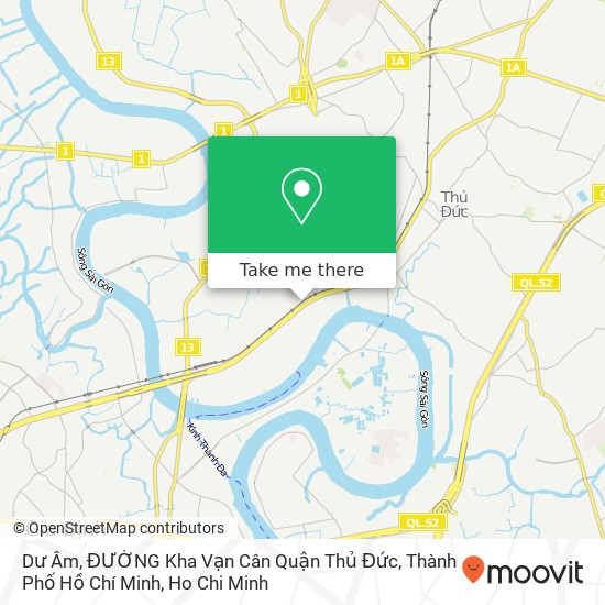 Dư Âm, ĐƯỜNG Kha Vạn Cân Quận Thủ Đức, Thành Phố Hồ Chí Minh map