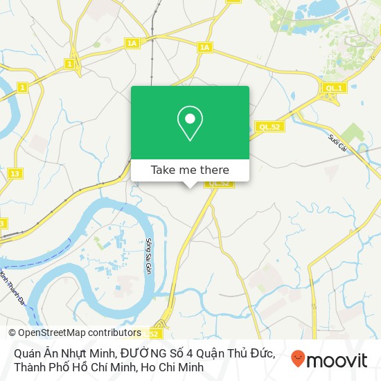 Quán Ăn Nhựt Minh, ĐƯỜNG Số 4 Quận Thủ Đức, Thành Phố Hồ Chí Minh map