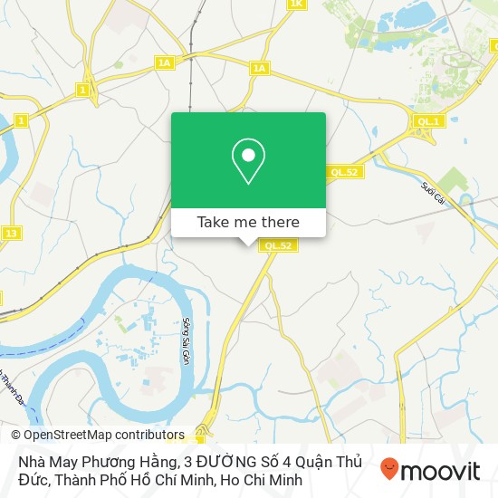 Nhà May Phương Hằng, 3 ĐƯỜNG Số 4 Quận Thủ Đức, Thành Phố Hồ Chí Minh map