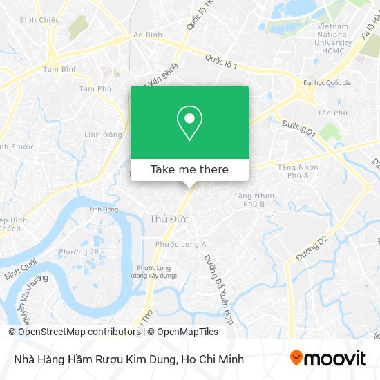 Nhà Hàng Hầm Rượu Kim Dung map