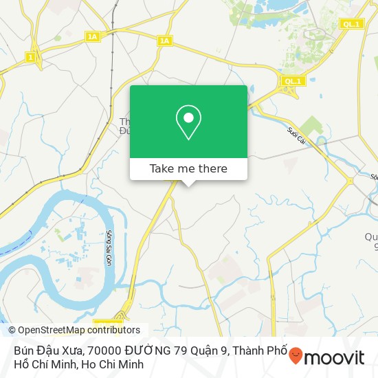 Bún Đậu Xưa, 70000 ĐƯỜNG 79 Quận 9, Thành Phố Hồ Chí Minh map