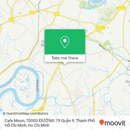 Cafe Moon, 70000 ĐƯỜNG 79 Quận 9, Thành Phố Hồ Chí Minh map