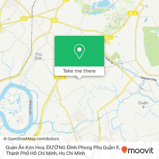 Quán Ăn Kim Hoa, ĐƯỜNG Đình Phong Phú Quận 9, Thành Phố Hồ Chí Minh map