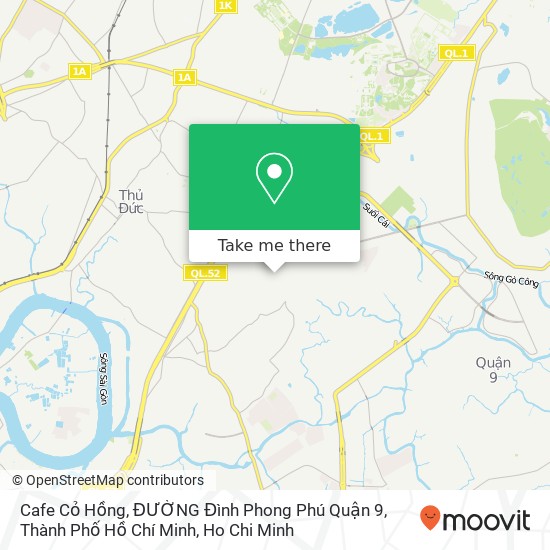 Cafe Cỏ Hồng, ĐƯỜNG Đình Phong Phú Quận 9, Thành Phố Hồ Chí Minh map